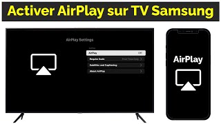 Comment activer AirPlay sur TV Samsung [upl. by Maher]