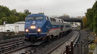 MTA Metro North RailRoad New Haven Line and Danbury PM Rush Hour Trains  Mt Vernon East M8 P32 [upl. by Dee Dee]