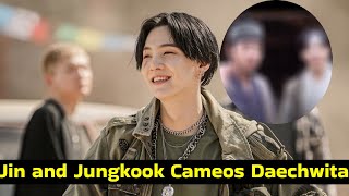 Throw Back  When BTSs Jin and Jungkook Hilarious Cameos in SUGA Solo Track quotDaechwitaquot [upl. by Nitza]