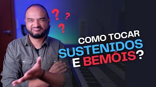 LIVE 166  COMO TOCAR SUSTENIDOS E BEMÓIS NO TECLADO  Spencer Pablo [upl. by Elad758]