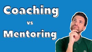 Coaching vs Mentoring  Coaching Tips for Managers [upl. by Vitia310]