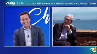 sgarbi critica parenzo Lariachetira [upl. by Oemac]