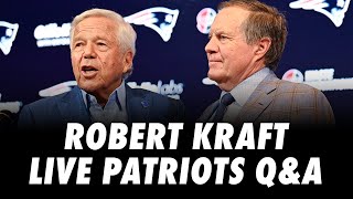 Robert Kraft Discusses Patriots Moving On From Bill Belichick [upl. by Ardet]