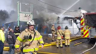 Edwardsville Pa fire Feb 15 2024 Times Leader [upl. by Ender]