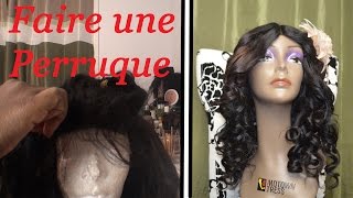 Construire soi même sa perruque vidéo explicative [upl. by Lanta120]