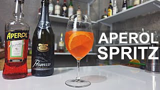 How to make an Aperol Spritz  2 WAYS [upl. by Worsham]