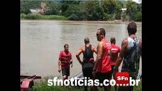 Barco vira e homem desaparece no Rio Paraíba em São Fidélis [upl. by Jean-Claude]