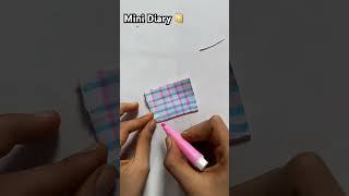 DIY mini diary 📔shortvideodiycraftsaisha [upl. by Sedda]