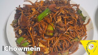 Chow Stir fried Chowmein Chowmein Recipe [upl. by Elletsyrk]