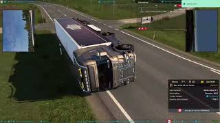 TUTO EuroTruckSimulator2  Activer la Console Redresser son camion  Caméra Libre [upl. by Assirol557]