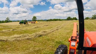 All I Seem To Do These Days is Follow Around A Deere Making Hay [upl. by Ehav]