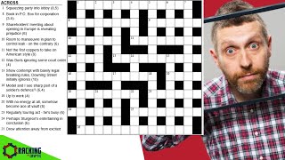 How To Solve Dave Gormans New Cryptic Crossword [upl. by Nivlag]