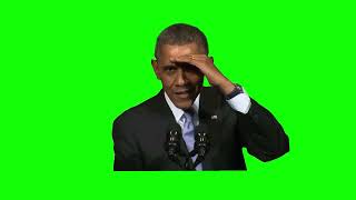 Barack Obama saying quotWhos that back therequot meme  Green Screen [upl. by Rennug]