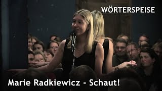 Marie Radkiewicz  Schaut Wörterspeise  Feb 2019 [upl. by Bobseine]