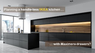 Real Handleless IKEA kitchen with Push2Open kit [upl. by Osnerol800]