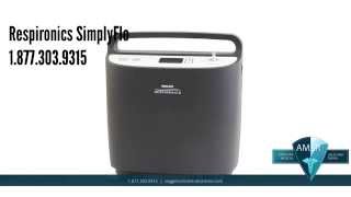 360 Degree View of the Respironics SimplyFlo Stationary Concentrator [upl. by Afital]