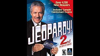 Jeopardy 2nd Edition PC ORIGINAL RUN Game 1 [upl. by Adlin]