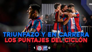 SAN LORENZO  TRIUNFAZO CONTRA GODOY CRUZ Y EN CARRERA  LOS PUNTAJES DEL CICLÓN [upl. by Brandais147]