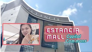 ESTANCIA MALL CAPITOL COMMONS PASIG CITY quick tour bambiediariesofficial estancia mall [upl. by Hourihan]