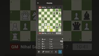 Nihal Sarin 🇮🇳 Vs Vidit Gujarati 🇮🇳  10  TATA Steel 2024 [upl. by Ostler]