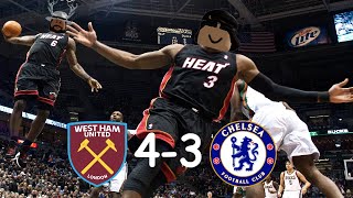 West Ham 43 Chelsea  UPL  Highlights [upl. by Ati]