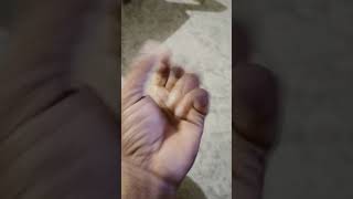 hand magic hand finger funny magic fingermagictrick handtrick short shorts magical viral [upl. by Nyleimaj]