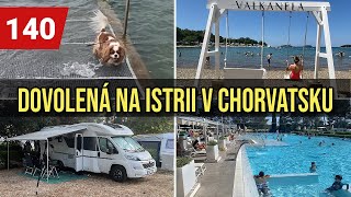 Dovolená na Istrii v Chorvatsku🏖️ v obytném autě  Recenze kempu Valkanela [upl. by Atinad129]