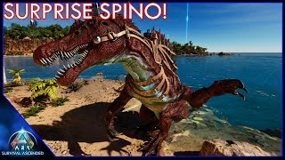 Brontos Raided My Base Spino Taming Great Luck Day  Ark Survival Ascended EP39 [upl. by Riaj]