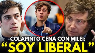 🇦🇷🔥 quotSOY LIBERAL LIBERTARIOquot  DECLARA FRANCO COLAPINTO EN SU ENCUENTRO SECRETO CON JAVIER MILEI 🔥🇦🇷 [upl. by Sabas]