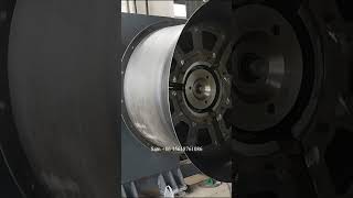 CNC axial fan flanging machine for large inlet bell spin forming [upl. by Hungarian]