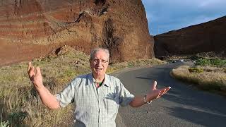 The Big Lapilli Quarry at Mna Taco Tenerife mining tenerife volcano rocks naturaldisaster [upl. by Aihceyt]