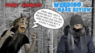 Creepy Cheapies Mask Review Wendigo by Ghoulish Productions [upl. by Ardeed]