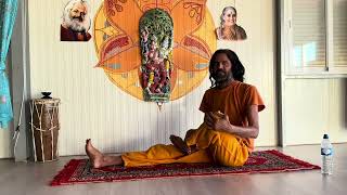 SYS14 Hatha Yoga Janusirasana Gomukhasana Anuloma Viloma Pranayama amp Bhramari Pranayama [upl. by Atteynek]