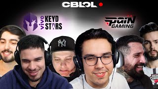 KBM Esports  VKS vs PNG costream oficial do CBLOL  ILHA DO CONGO [upl. by Dranik14]