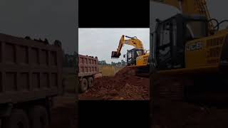 Loading marram from borrow pit [upl. by Nagrom]