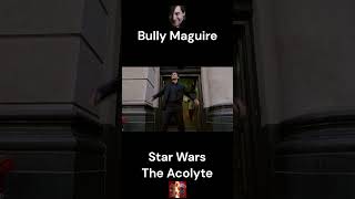 Bully Maguire and Star Wars The Acolyte  Im gonna put some dirt in your eye spiderman starwars [upl. by Dane]