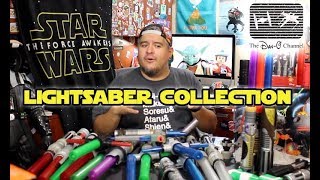 Star Wars Lightsaber Collection  The DanO Channel  Lightsaber toys [upl. by Robert416]