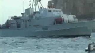 SA Navy Vessels enter The Heads of Knysna for The Oyster Festival [upl. by Brina]