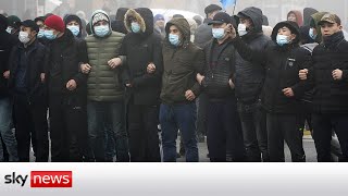 Dozens killed in Kazakhstan protests [upl. by Yot]