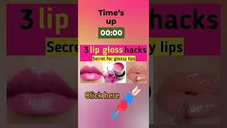 lip gloss hacksLip gloss making at homehow to make lip balm with beetrootrose petalsvaseline [upl. by Claiborn]