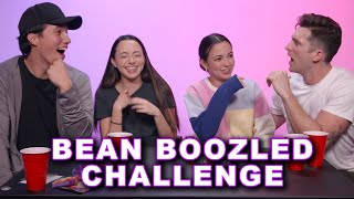 BeanBoozled Challenge w Aaron Burriss and John Vaughn  Merrell Twins [upl. by Marjie794]