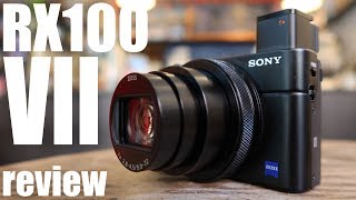 Sony RX100 VII review  the BEST pocket camera at a price [upl. by Dublin]