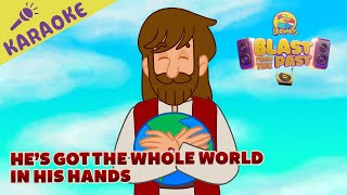 He’s Got The Whole World in His Hands Karaoke Version  3 Little Words  Blast From The Past [upl. by Youlton707]