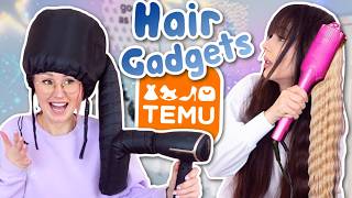 Lohnen sich Hair Gadgets von TEMU ✂️  ViktoriaSarina [upl. by Annavoj]