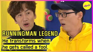 RUNNINGMAN He transforms when he gets called a fool ENGSUB [upl. by Laks877]