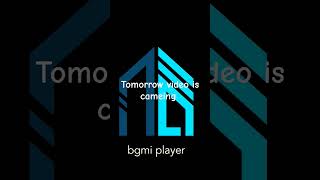 tomorrow video is coming viral bgmi player2016 [upl. by Atsyrhc]