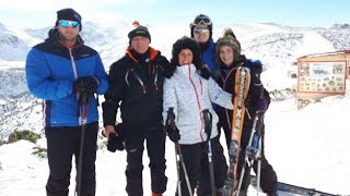 Skiing in Borovets Bulgaria 2017  Amy Jack Anita Steve amp Lee [upl. by Kobe]