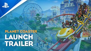 Planet Coaster Console Edition  Launch Trailer  PS4 PS5 [upl. by Letsirk]