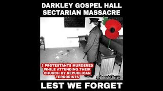 The Darkley Church Hall Murders sectarian slaughter by Republican Gunmen [upl. by Hanyaz45]