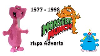 19771998 Monster Munch Crisps Adverts Compilation [upl. by Finzer]